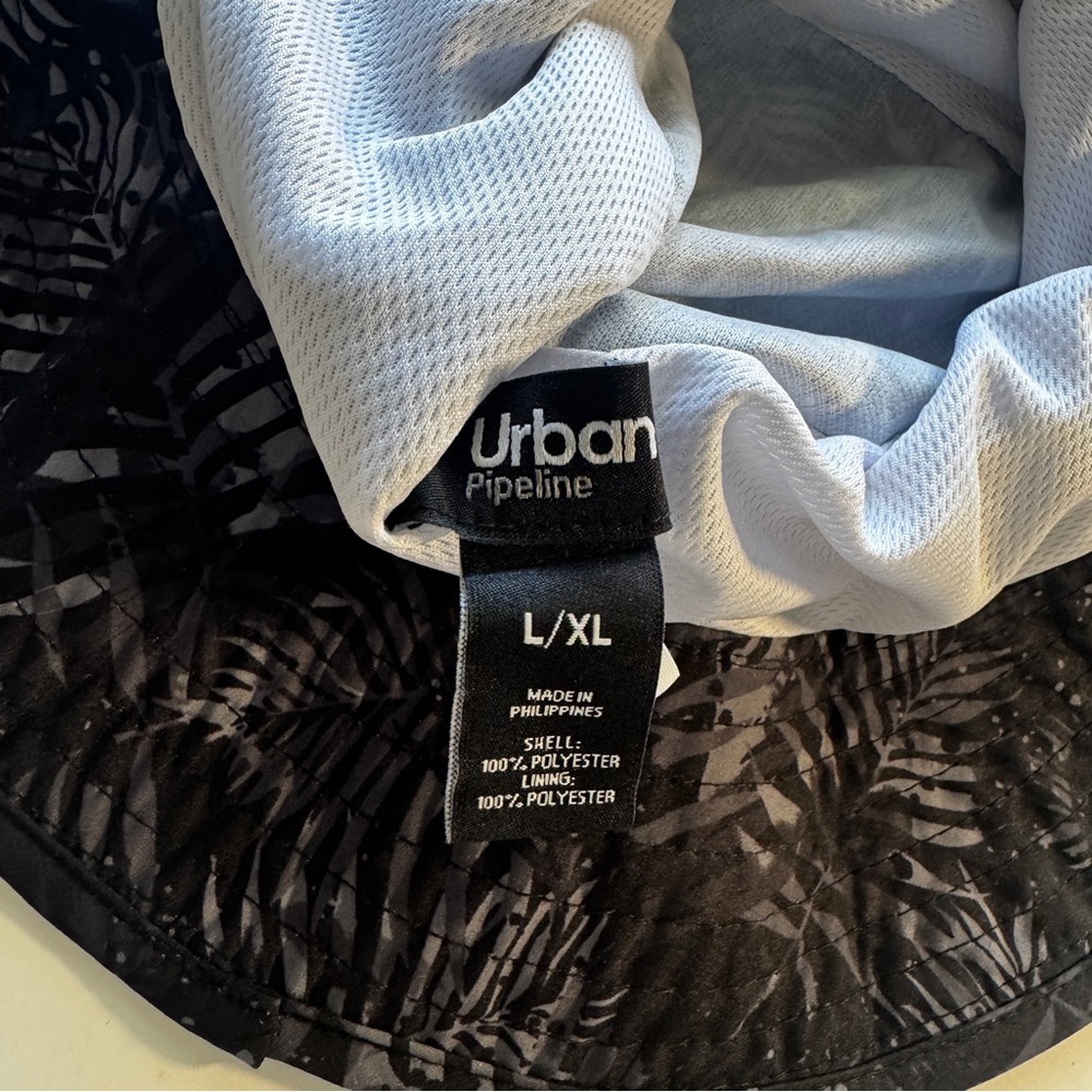 Urban Pipeline Black and Gray Aquila Dry UPF Hat - Picture 4 of 8